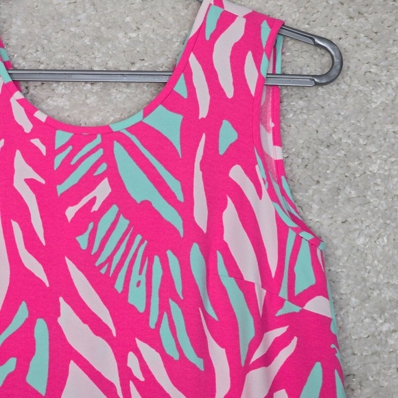 Lilly Pulitzer Dress Womens XS Pink Sabrina Exposed Full Zipper Beach Resort - Picture 3 of 12